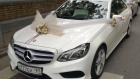 Аренда авто на свадьбу Мерседес Е212 белый в СПб
